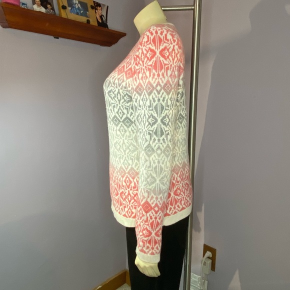 Talbots Ombré Fair Isle Sweater - Picture 3 of 8